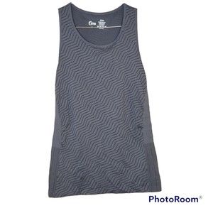 Zyia Active Wear Woman’s Casual Black Tank Top Size Large